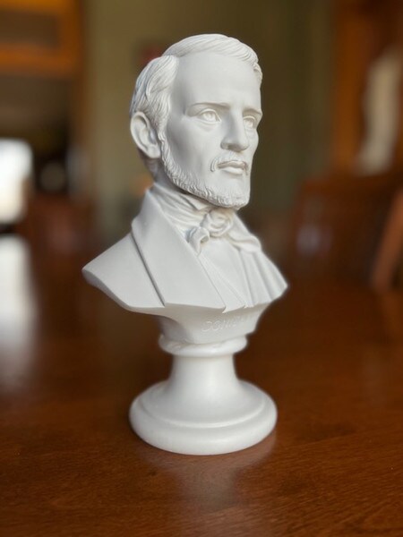 Italian composer Donizetti Bust Portraiture Statue Head Operas Sculpture